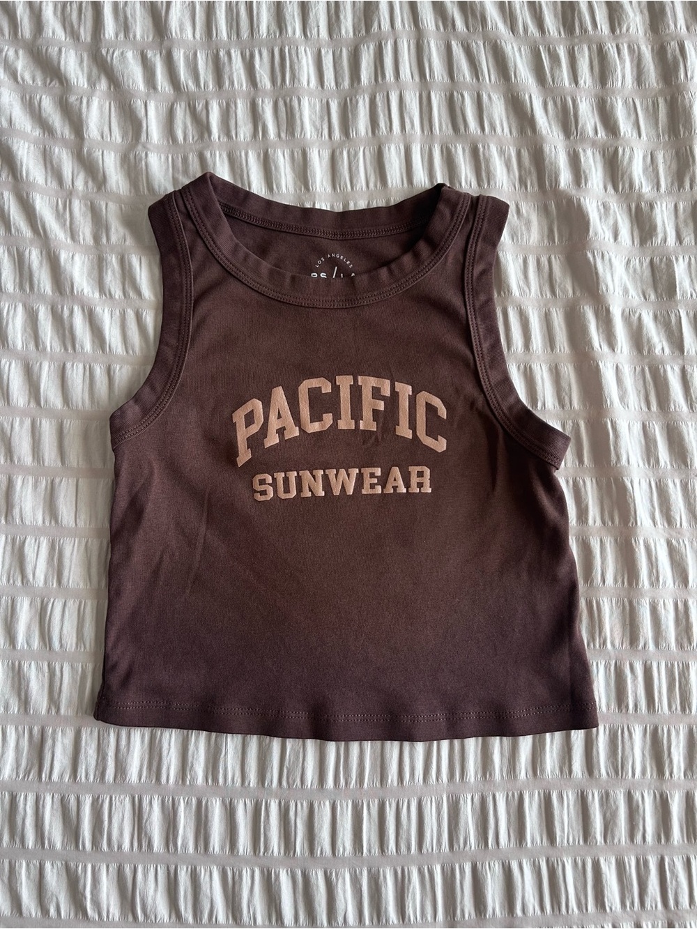 Pacsun Brown “Pacific Sunwear” Tank Top (S)